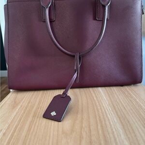 Kate Spade Elegant Purple Satchel